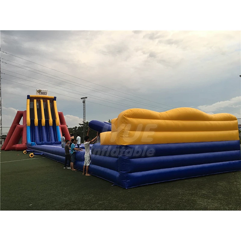 Beach Commercial Large Hippo Inflatable Water Slide For Outdoor Event Trippo Water Slide