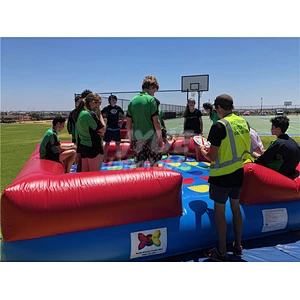 Interactive Giant Inflatable Twister Game,Large Twister Game,OEM Giant Twister Game