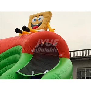 Cheap Commercial Summer Outdoor Aqua Game Big Kids Inflatable Fun Park with Slide ,Water Inflatable Park