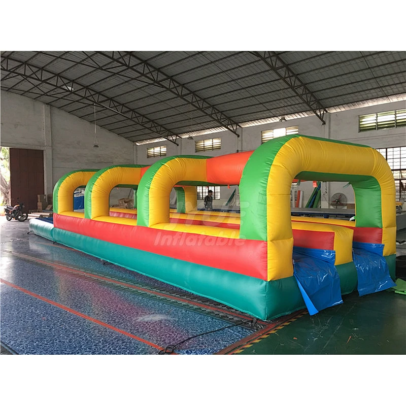 Great Funny Custom Inflatable Water Slide Slip N Slide With Swimming Pool Rentals