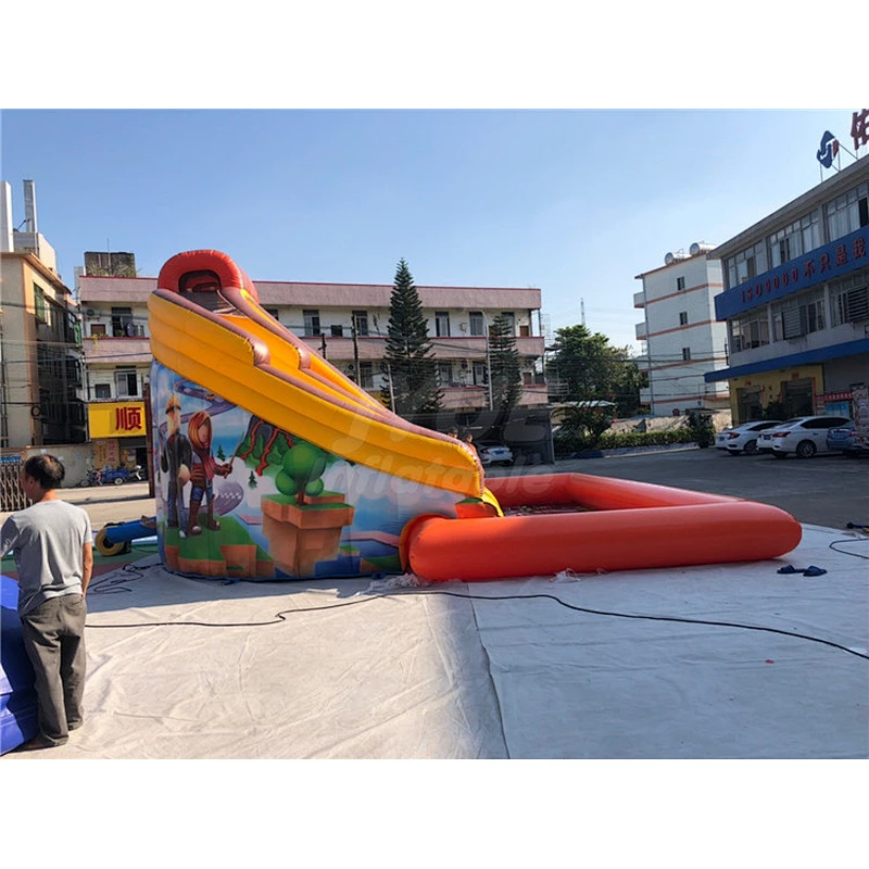 Factory Price Kids Outdoor Water Slide Park Inflatable Water Amusement Park For Rental