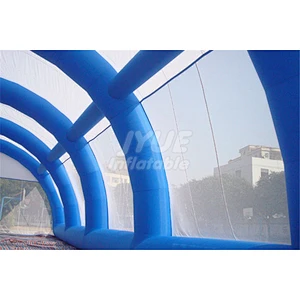 Factory Price Promotional Airtight Waterproof Inflatable Car Wash Tent For Sale