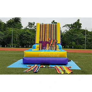 Inflatable Sticky Wall Adults Sports Pk Inflatable Interactive Climbing Sport Games
