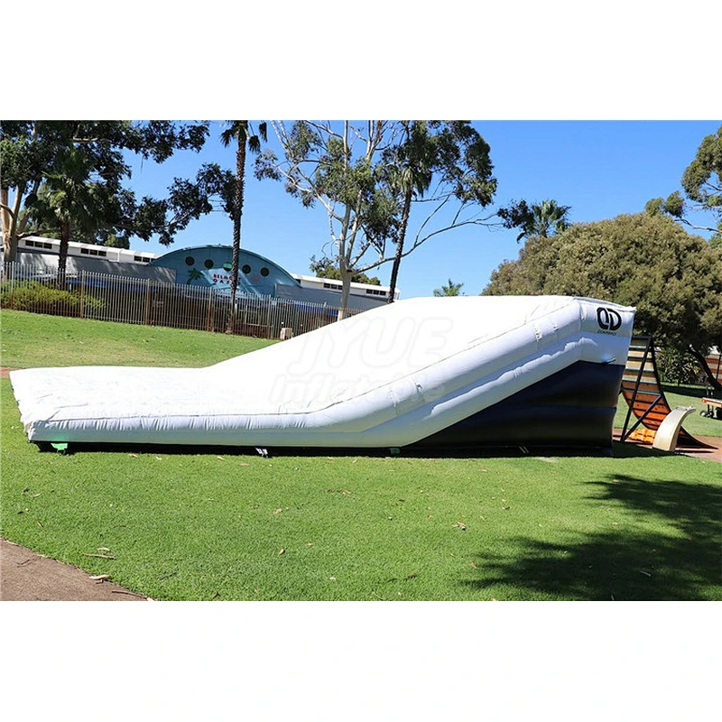 JY Bouncing Sports Games Bicycle Jumping Ski Landing Super Safty Free Fall  Inflatable Stunt Mat