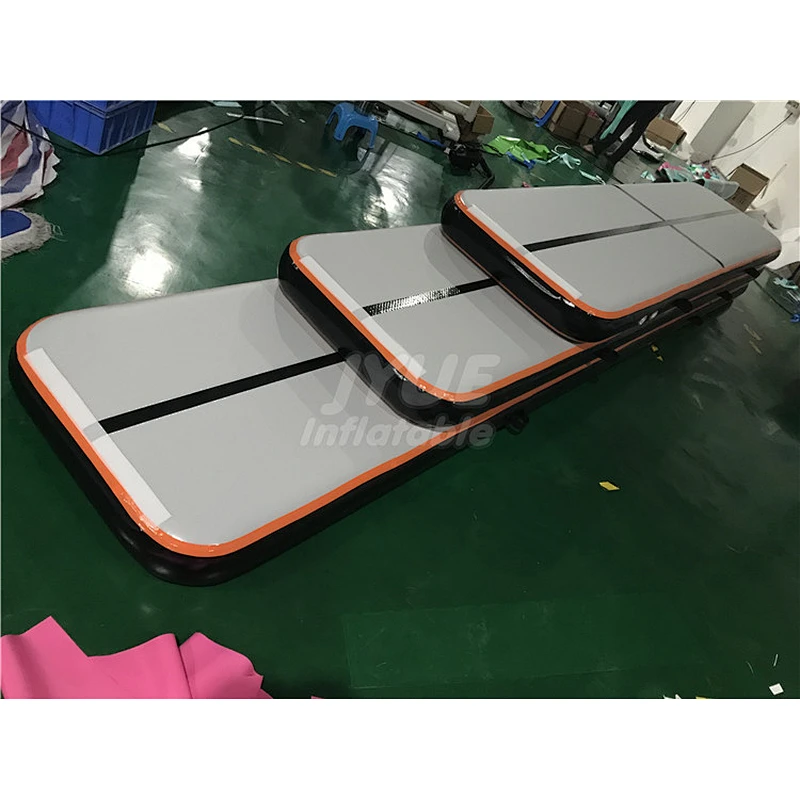 Guangzhou Alibabab Supplies Whole Set Inflatable Gymnastics Air Tumbling Mats Air Track Use Airtrack Factory Cheap Price