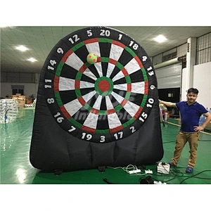 Hot Selling New Sport Games Ball Practice Heavy Duty 0.55MM PVC Tarpaulin Material Inflatable Foot Darts Board Game
