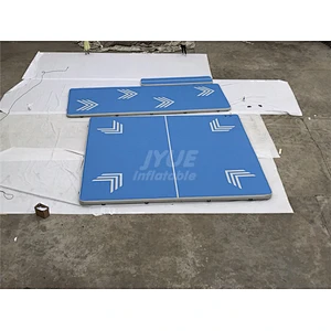 Hand Made Drop Stitch Fabric Exercise Sport Gym Equipment Inflatable Track Slip For Stretching Yoga Cheerleading Martial Arts