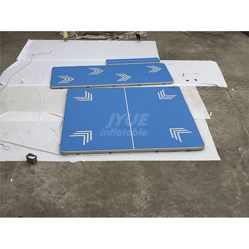 Hand Made Drop Stitch Fabric Exercise Sport Gym Equipment Inflatable Track Slip For Stretching Yoga Cheerleading Martial Arts