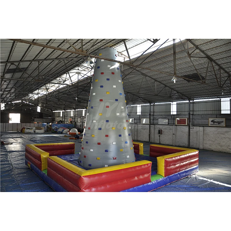 Attractive Outdoor Inflatable Sport Inflatable Climbing Wall, Inflatable Rock Climbing With The Safety Belt