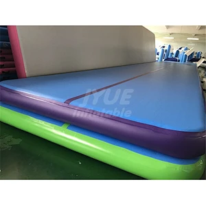 Top Sell Outdoor Inflatable Tumble Mattress 40feet Gymnastics Air Track