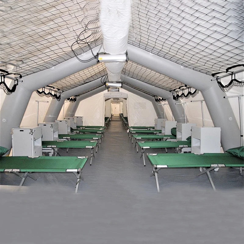 Outdoor Waterproof Emergency Survival Field Hospital Medical Disaster Relief Inflatable For Sick People