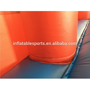 Outdoor Inflatable Wipeout Obstacle Big Balls Wipe Out Game Inflatable Obstacle Course Challenge