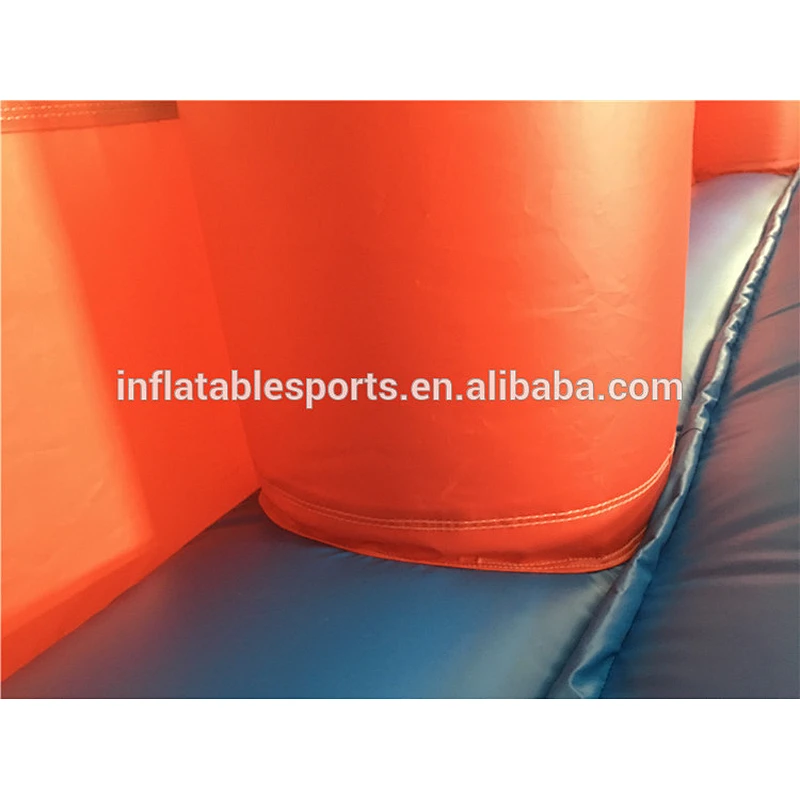 Outdoor Inflatable Wipeout Obstacle Big Balls Wipe Out Game Inflatable Obstacle Course Challenge