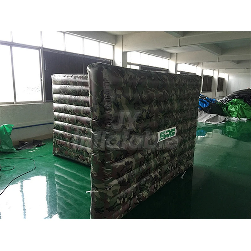 Cheap Archery Target Game Camouflage Wall Inflatable Bunkers Paintball For Team Game