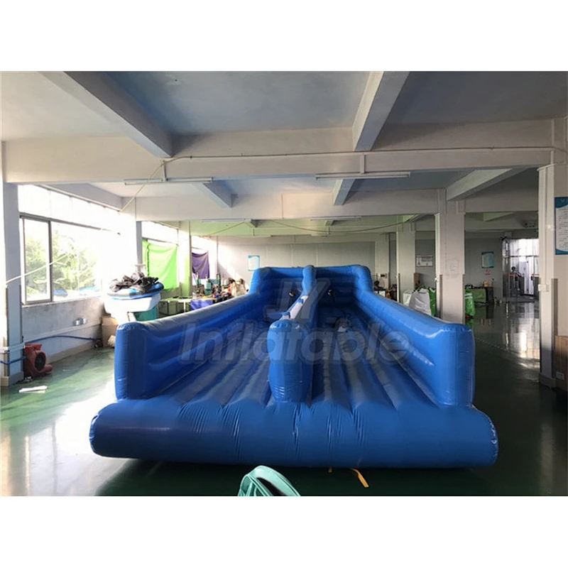 Double Lane 2 Players 10m Inflatable Bungee Basketball Run Bounce House Hire