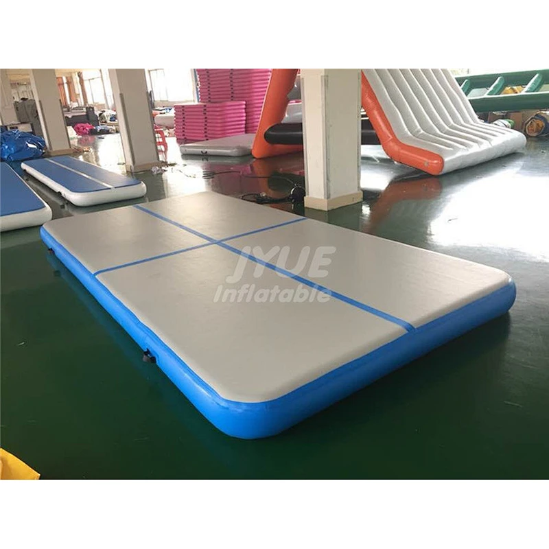 Custom Durable DWF 3m 4m 6m 8m 10m Tumble Gymnastics Inflatable Air Track Gym Mat For Sale
