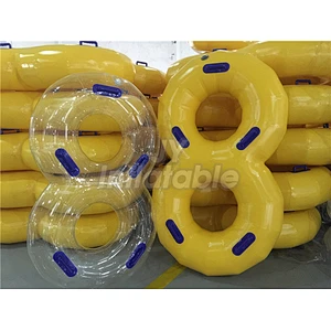 Factory Wholesale Customized 2 Person Waterpark Double Tube For Wave Pool Float