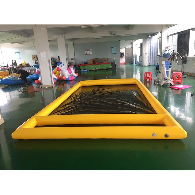 Commercial Machine Customized Water Containment Mat Pvc Portable Inflatable Car Wash Mats