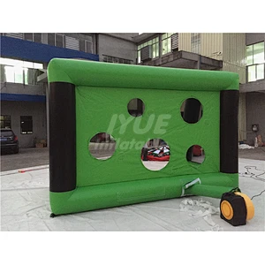Portable Outdoor Target Inflatable Shootout Game Soccer Goal For Adults and Kids