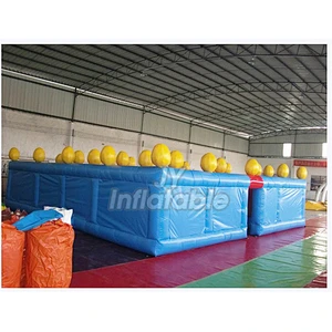Hot Sale PVC Inflatable Maze Game Jumping Game Inflatable Item For Event