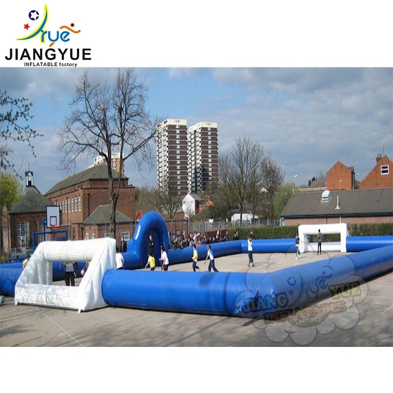 Guangzhou Factory Price Giant Inflatable Soapy Football Stadium Play Football Game From China Supplier