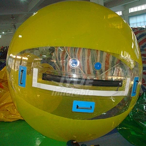 Popular Summer Playing Imported Zipper Inflatable Jumbo Floating PVC Ball Water Walking