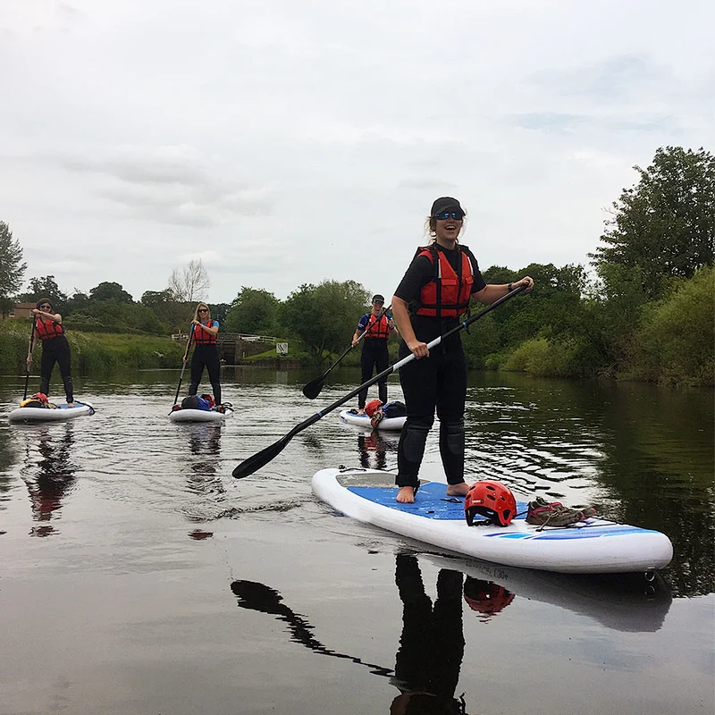 Custom Universal Blue Soft Tech Inflatable Sup Board Paddleboard China