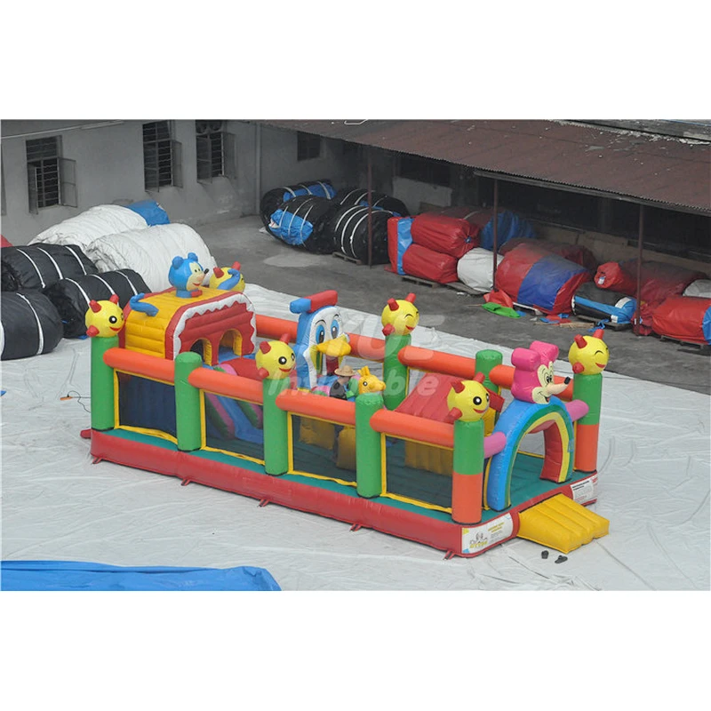 Aminal Amusement Park Indoor Commercial Kids Inflatable Playground Fun City