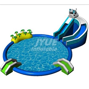 Custom Design Commercial Adults Inflatable Water Park Price For Sale