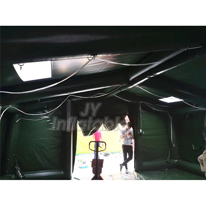 Large Outdoor Easy Moving Military Camping Army Inflatable Tent