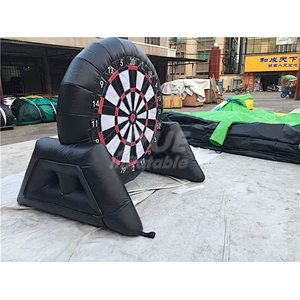 Outdoor Event Inflatable Soccer Dart Boart Football Dart Target For Children And Adtlts