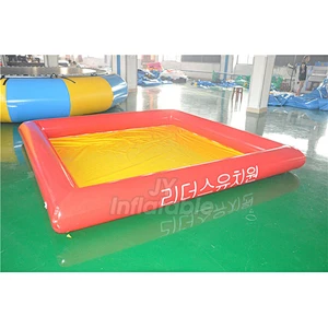 Water Toy Games Deep Pool PVC Inflatable Square Swimming Pool For Kids