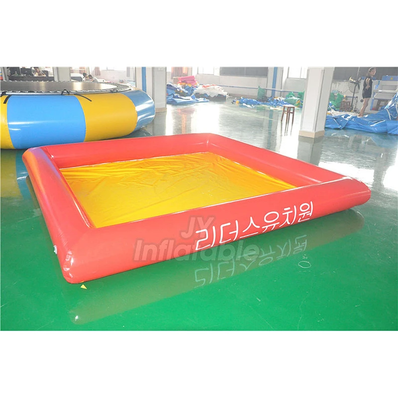 Water Toy Games Deep Pool PVC Inflatable Square Swimming Pool For Kids