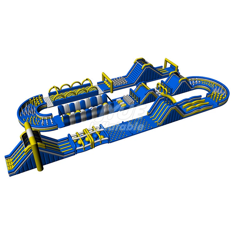 Large Inflatable Obstacle Course Inflatable 5K Obstacles Running Race