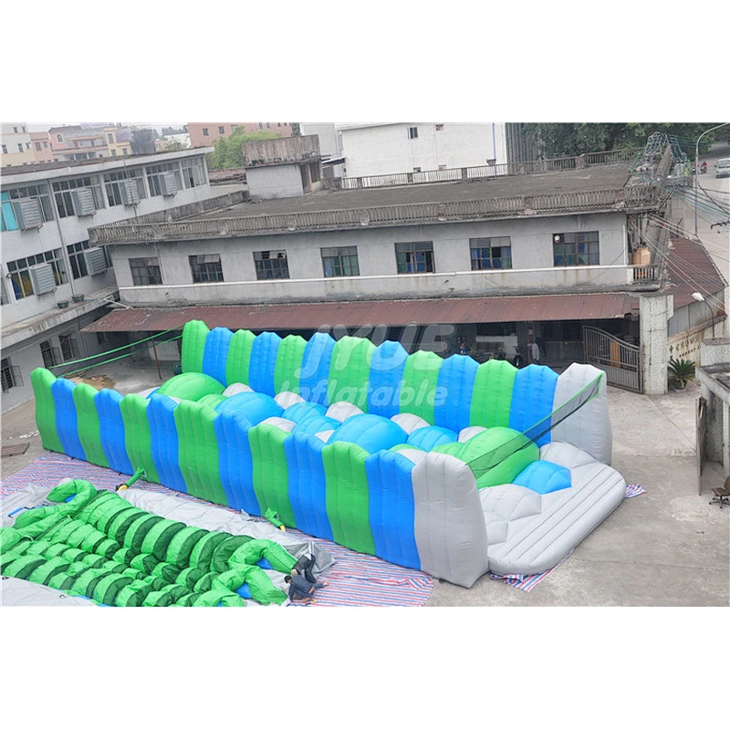 Guangzhou Factory Price Best Selling Inflatable Obstacle Run Amusement Sports Park Games Inflatable 5k Obstacle Course