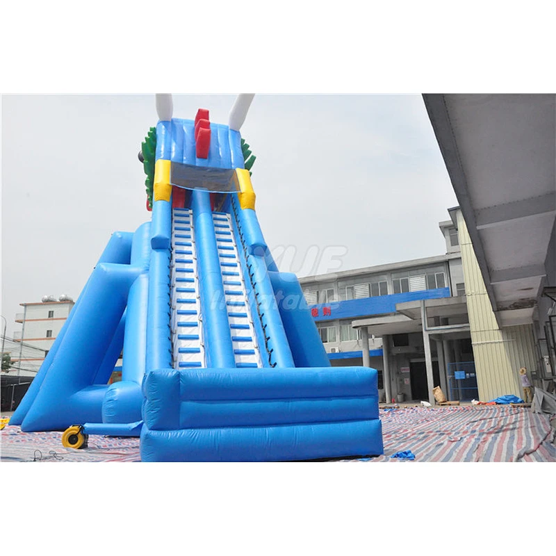 Adult Water Amusement Park Super Slide Dragon Inflatable Water Slide For Kids