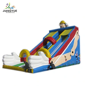 Bueno y barato Inflable combo con tobogan 3 in 1 Bouncy Castle Combo