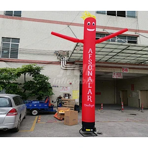 6m Air Sky Dancer Inflatable Tube Man With Blower For Outdoor Promotion