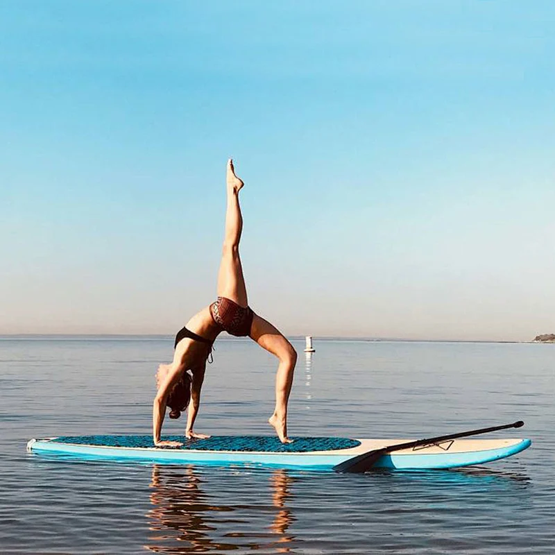 High Quality 22 Feet Portable Waterproof Double Skin Inflatable Paddleboard Sup