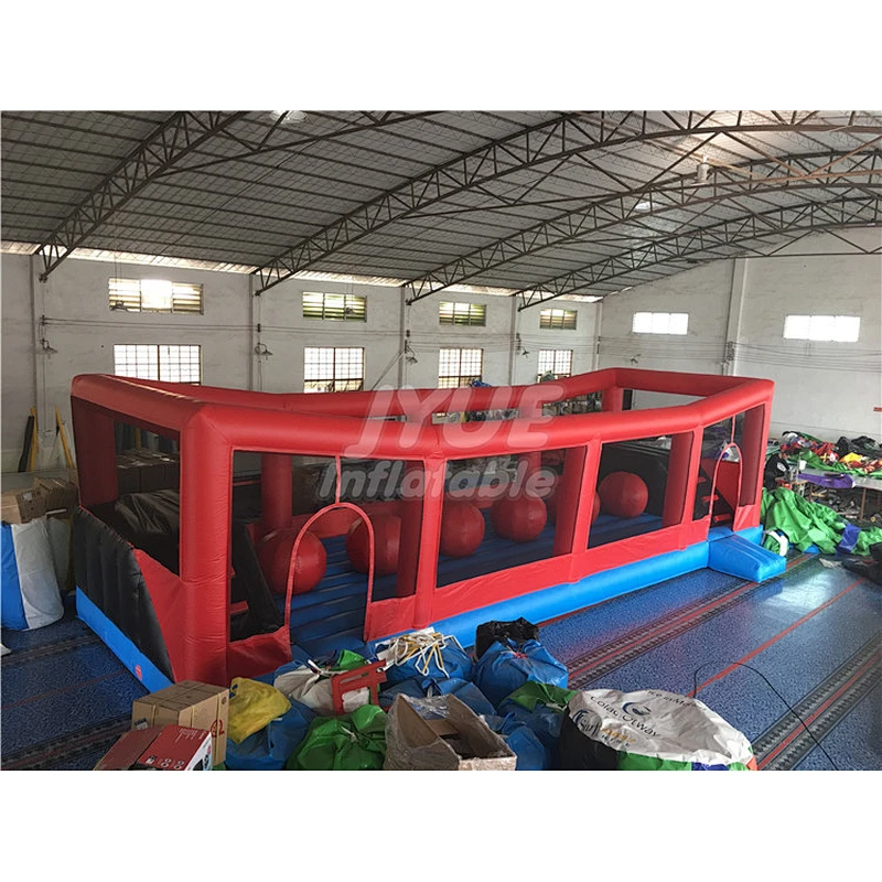 Commercial Inflatable Wipeout Course For Sale , Wipeout Inflatable Obstacle Course