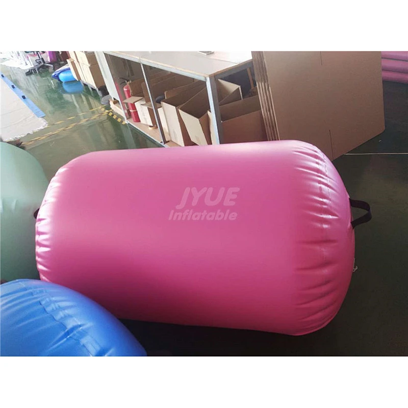 Colorful Inflatable Gymnastics Air Barrel Roller  For Training Air Track Set For Sell