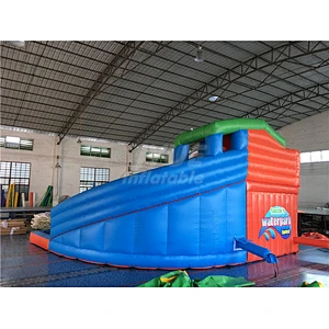 Commercial Blow Up Bounce House With Water Slide Inflatable Water Slide For Sale At Home