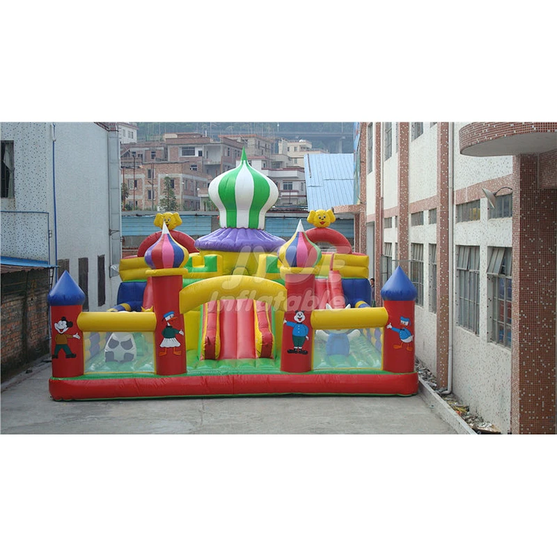 Attractive Huge Playhouse Inflatable Bouncy House Playground On Sale Inflatable Play Park