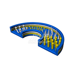 Large Inflatable Obstacle Course Inflatable 5K Obstacles Running Race