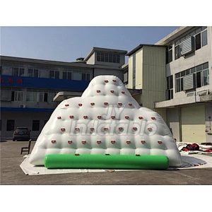 Aqua Park Sport Game Lake Toys Inflatable Iceberg Water Toy For Climbing