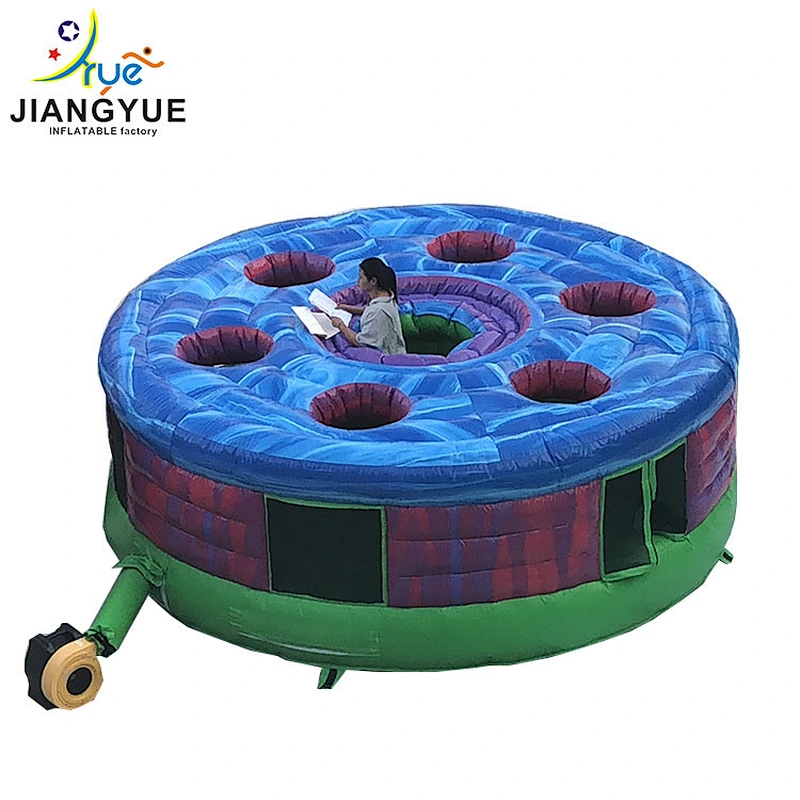 Adults Outdoor Interactive Super Fun Whack A Mole Inflatable Team Game For Company or Group Activity