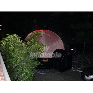 Mobile Digital Cinema Star Projector Inflatable Planetarium Dome Tent With Cover