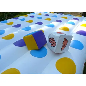 Giant Customize Inflatable Twister Game Body Touch Game for Adults