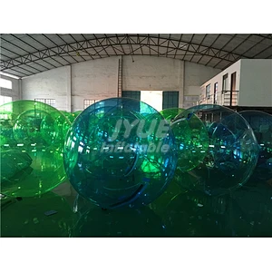Water Walking Ball Game Zipper Jumbo Kids Walk In Plastic Bubble Ball
