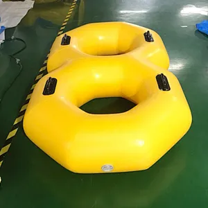 0.75mm PVC 48' Waterpark Family Tube 2 Person Plastic Water Slide Tube